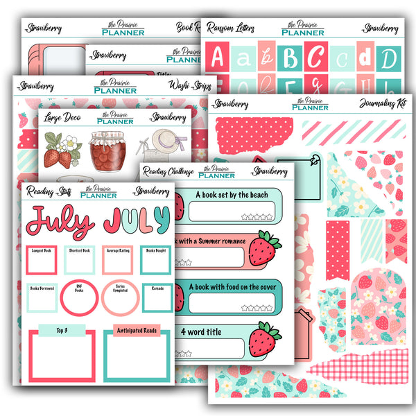 July Book Journal Kit