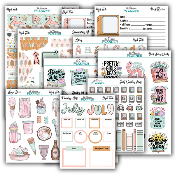 July Book Journal Kit