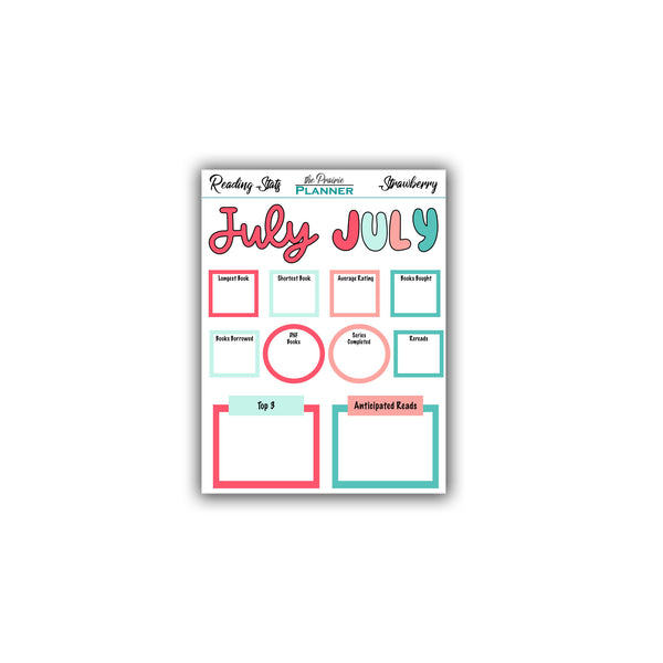 July Book Journal Kit
