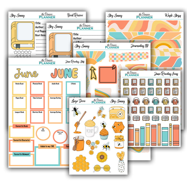 June 2026 Book Journal Kit