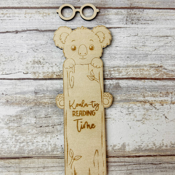 Wooden Koala Bookmark
