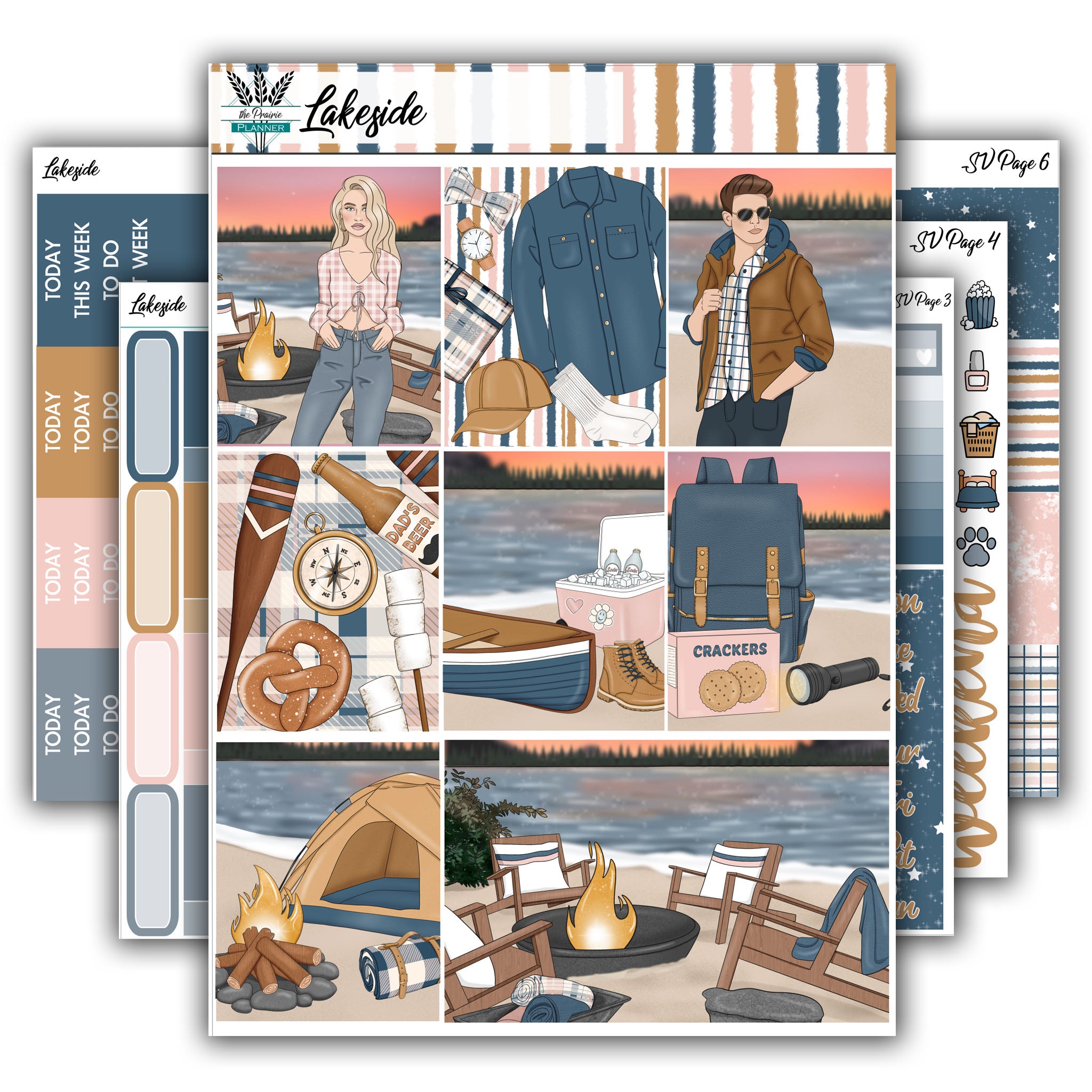 Lakeside | Weekly Planner Kit