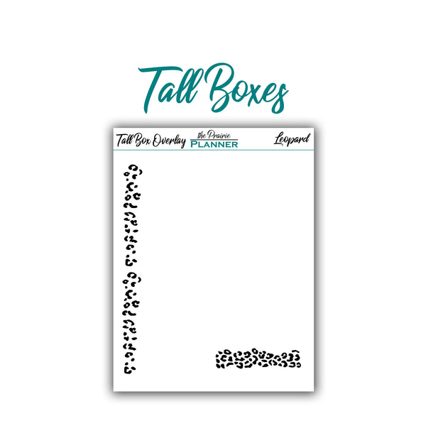 FOIL - Leopard Collection - Planner Stickers