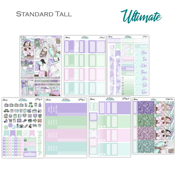 Library | Weekly Planner Kit