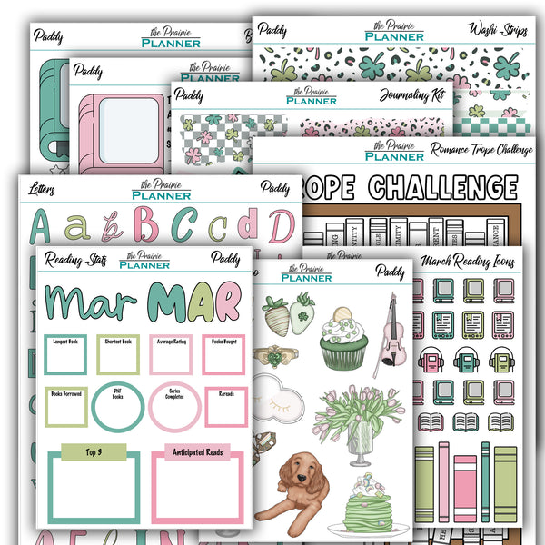 March Book Journal Kit