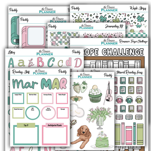 March Book Journal Kit