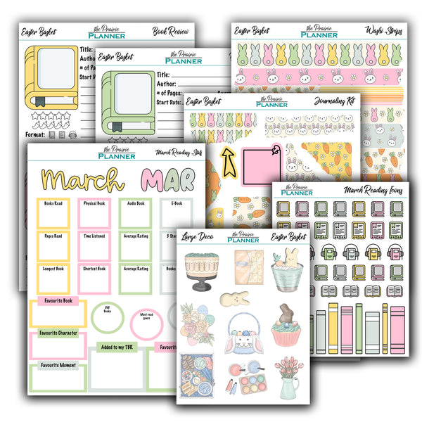 March 2027 Book Journal Kit