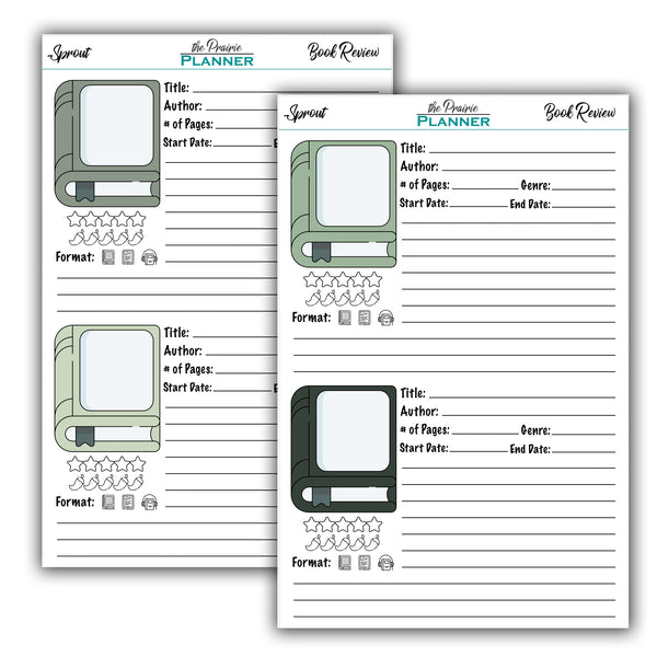 March 2026 Book Journal Kit