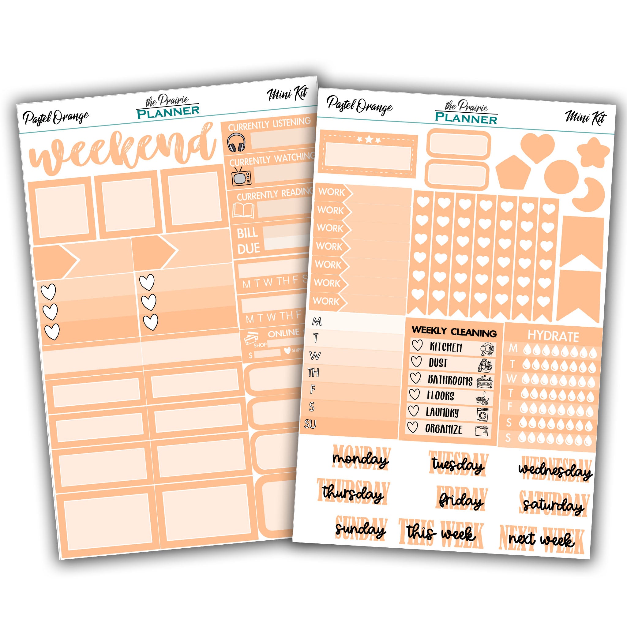 Mini Kit - Pastel Orange