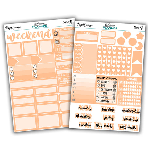 Mini Kit - Pastel Orange