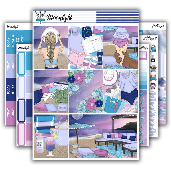 Moonlight | Weekly Planner Kit