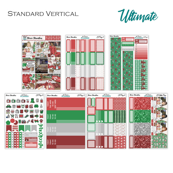 Movie Marathon | Weekly Planner Kit