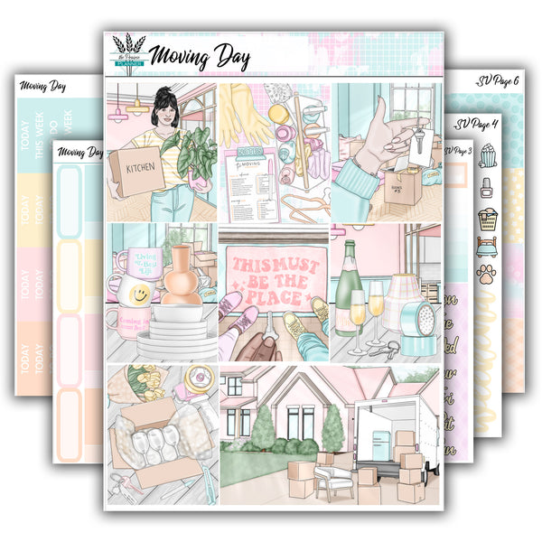 Moving Day | Weekly Planner Kit