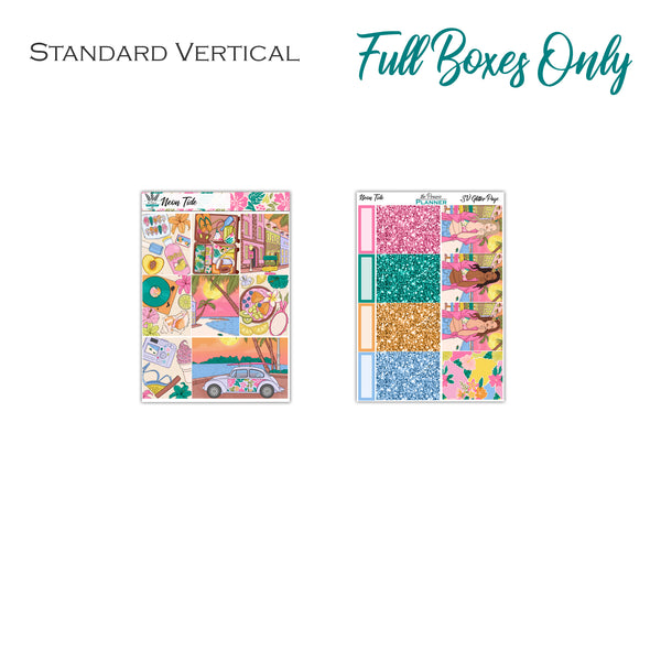 Neon Tide | Weekly Planner Kit