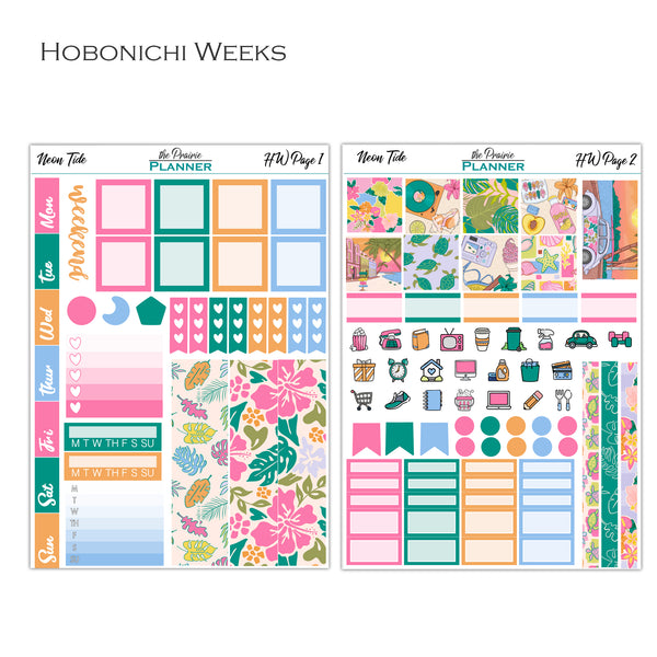 Neon Tide - Hobonichi Kit