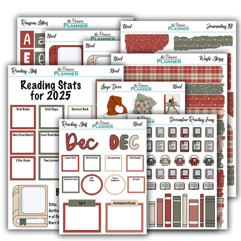 December Book Journal Kit