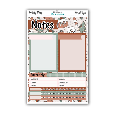 Holiday Treat | Monthly Notes