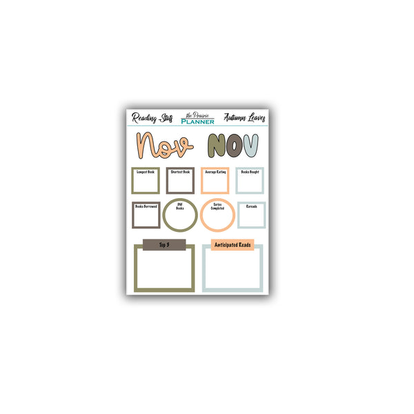 November Book Journal Kit
