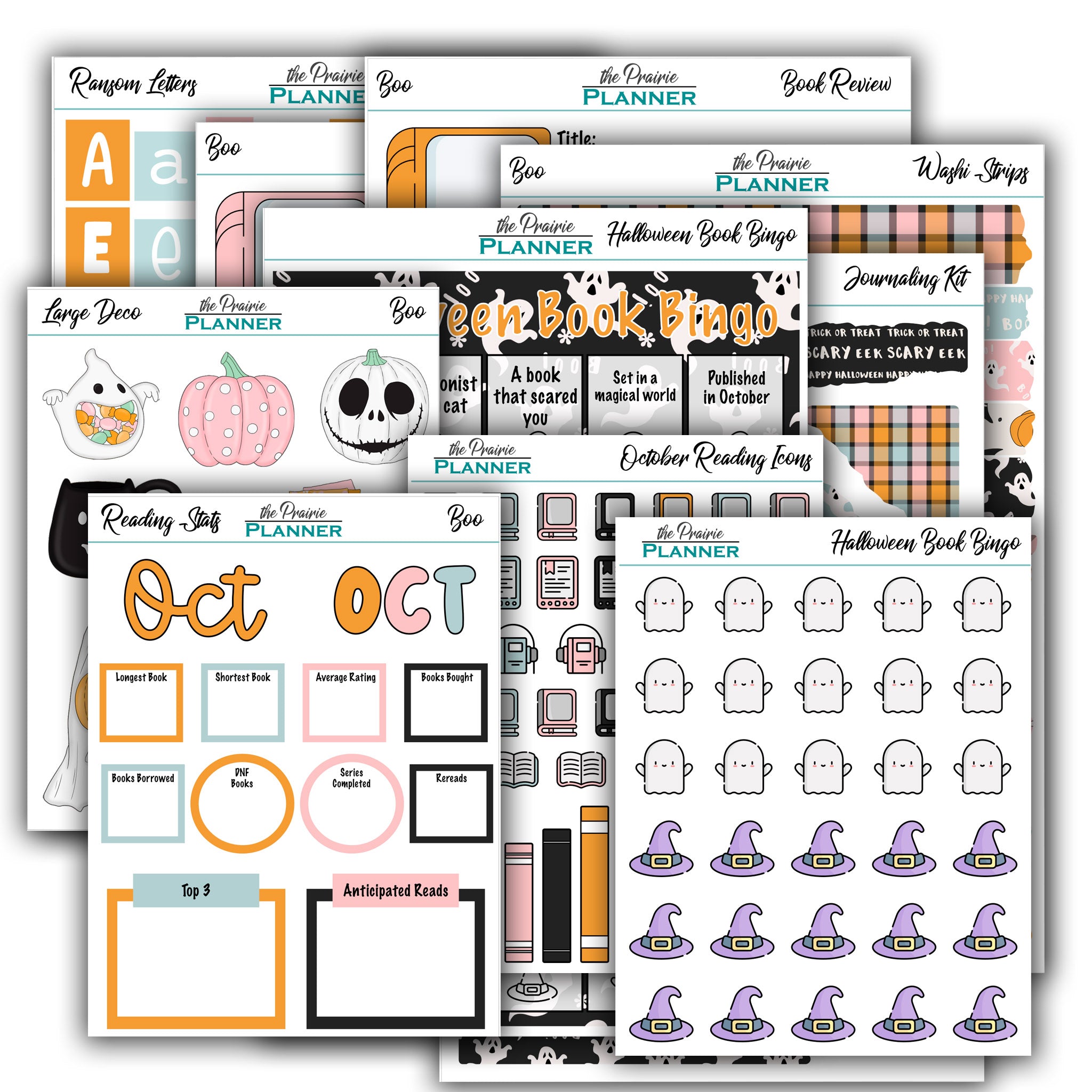 October Book Journal Kit
