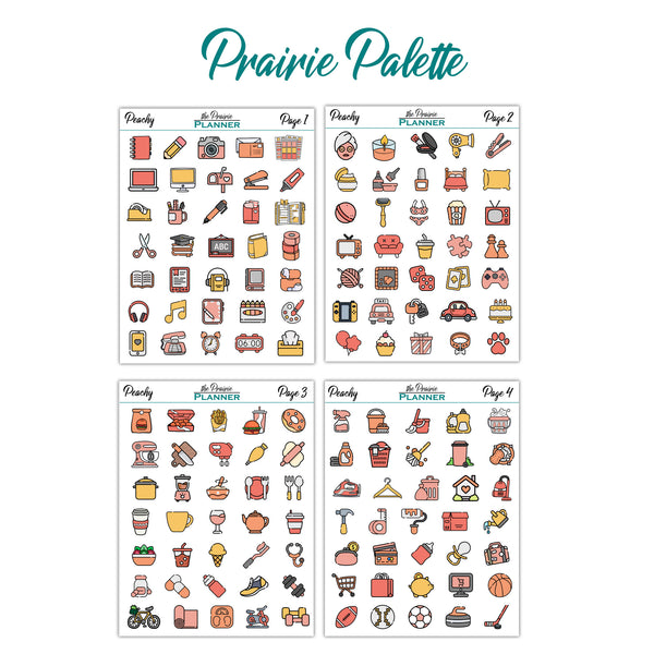 Peachy | Weekly Planner Kit
