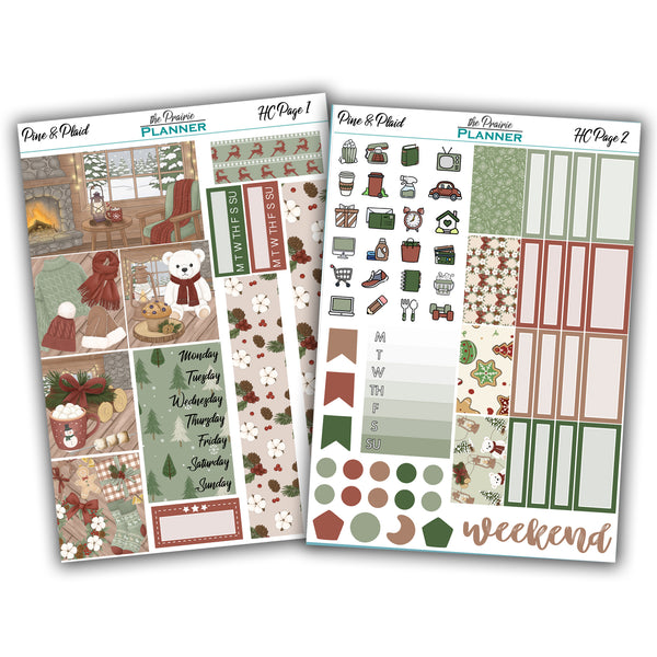 Pine & Plaid - Hobonichi Kit