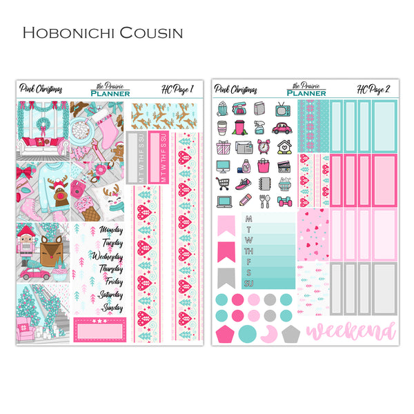 Pink Christmas - Hobonichi Kit