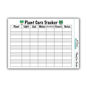 Plant Care Tracker