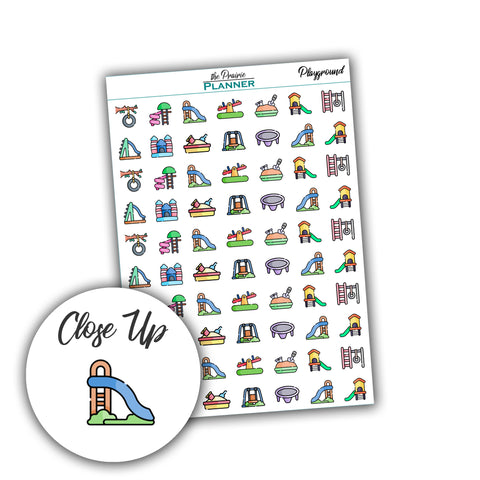 Playground - Planner Stickers