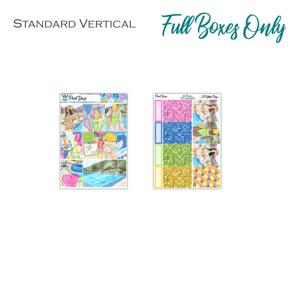 Pool Daze | Weekly Planner Kit