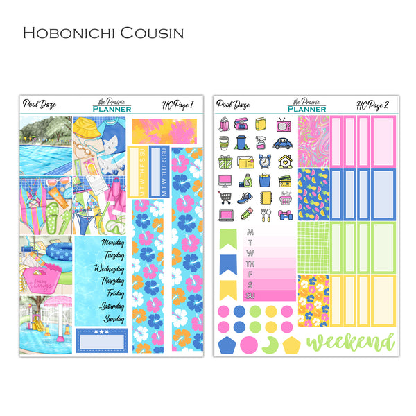 Pool Daze - Hobonichi Kit