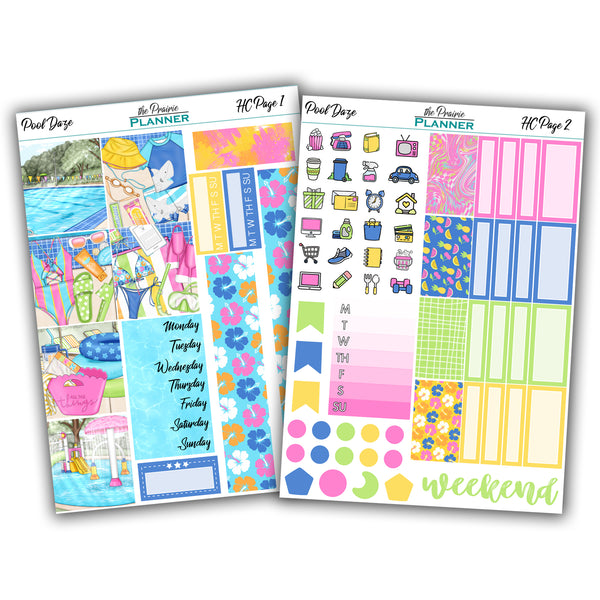 Pool Daze - Hobonichi Kit