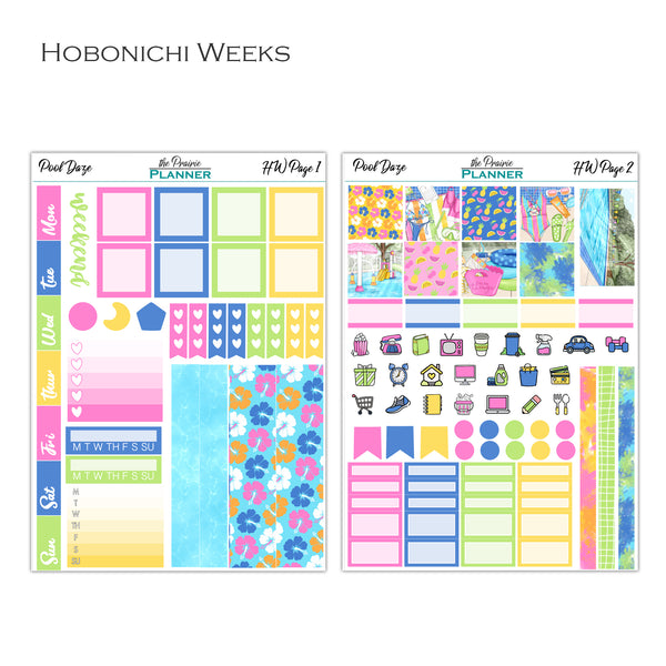 Pool Daze - Hobonichi Kit