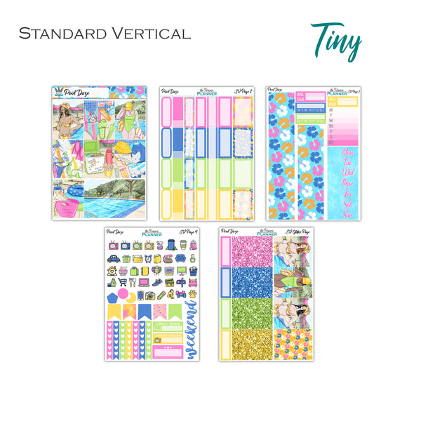 Pool Daze | Weekly Planner Kit