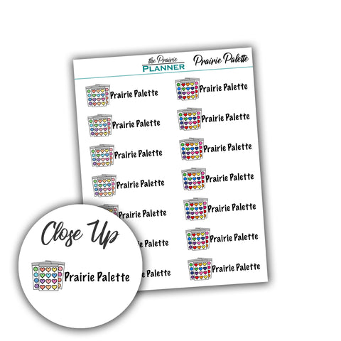Prairie Palette - Planner Stickers