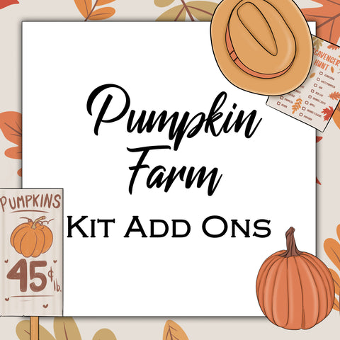 Pumpkin Farm | Kit Add Ons