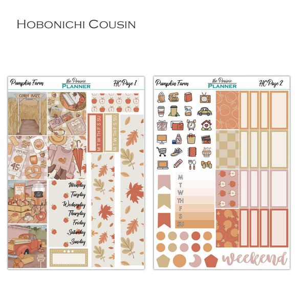 Pumpkin Farm - Hobonichi Kit