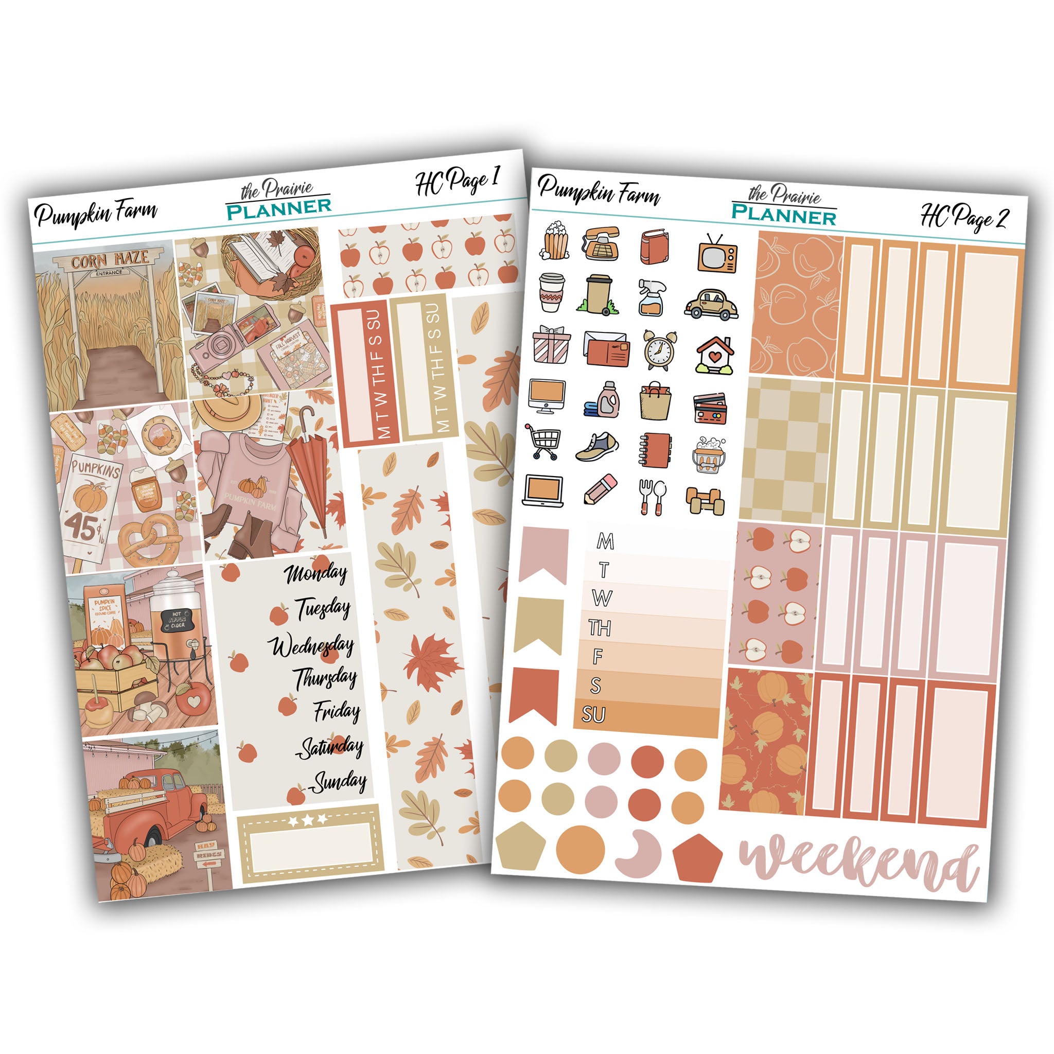 Pumpkin Farm - Hobonichi Kit