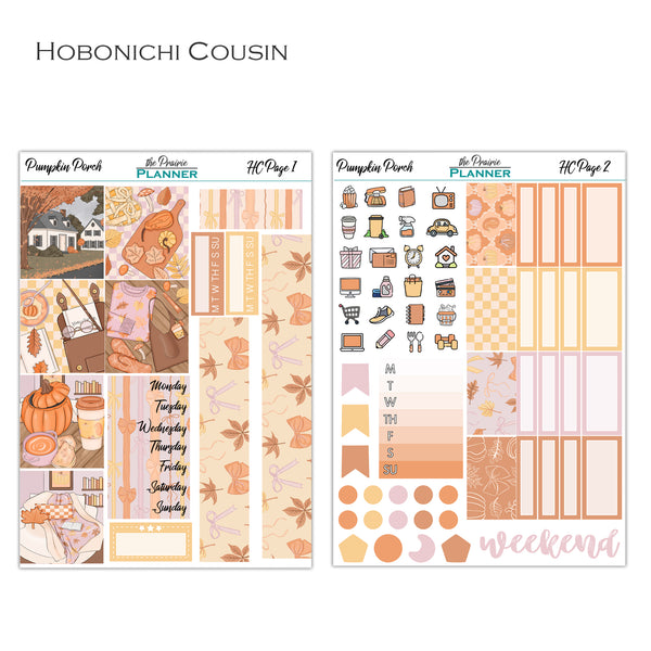 Pumpkin Porch - Hobonichi Kit