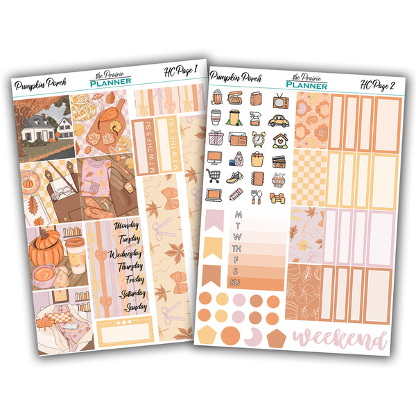 Pumpkin Porch - Hobonichi Kit