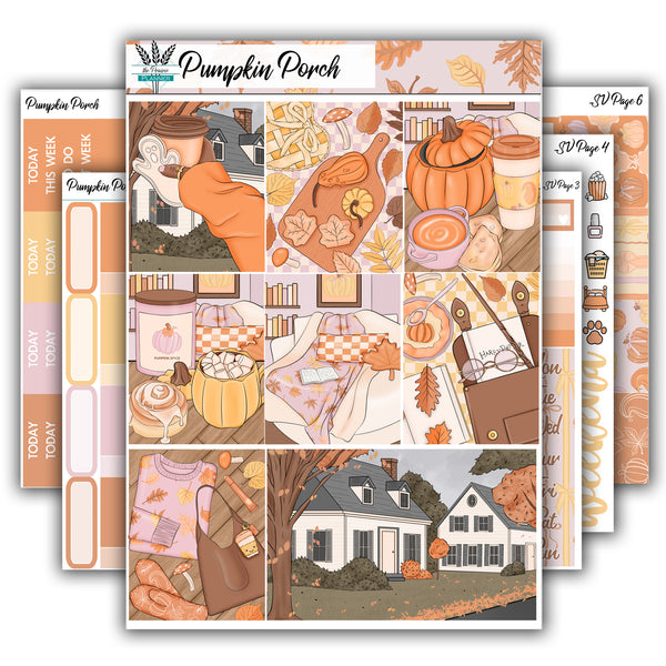 Pumpkin Porch | Weekly Planner Kit