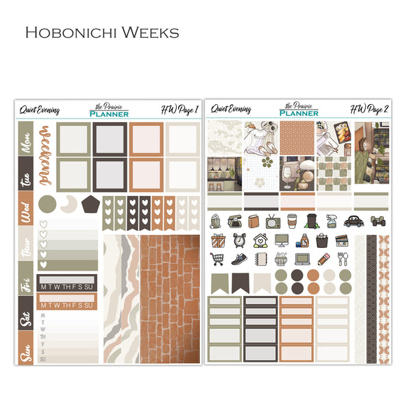 Quiet Evening - Hobonichi Kit