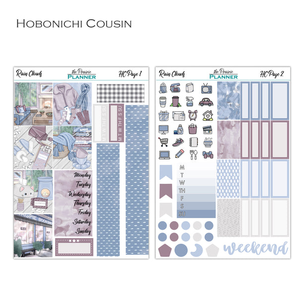 Rain Clouds - Hobonichi Kit