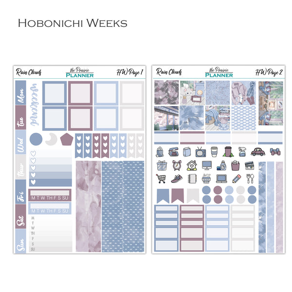 Rain Clouds - Hobonichi Kit