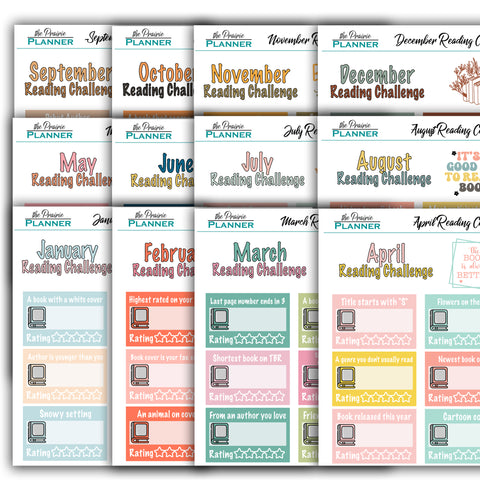 2026 Monthly Reading Challenge