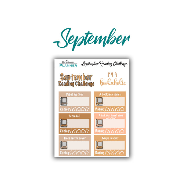 2026 Monthly Reading Challenge