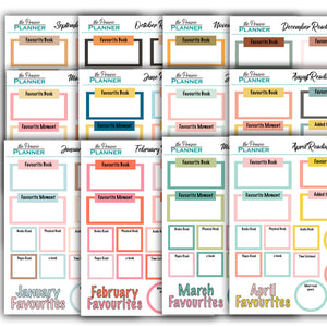 2026 Monthly Reading Favourites