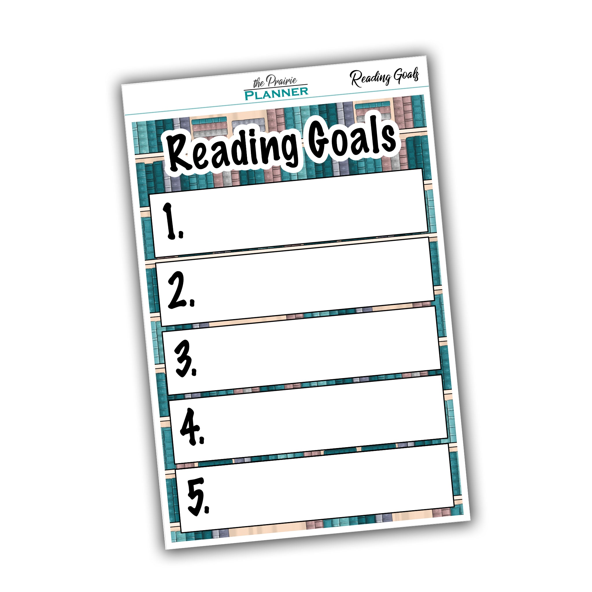 Reading Goals