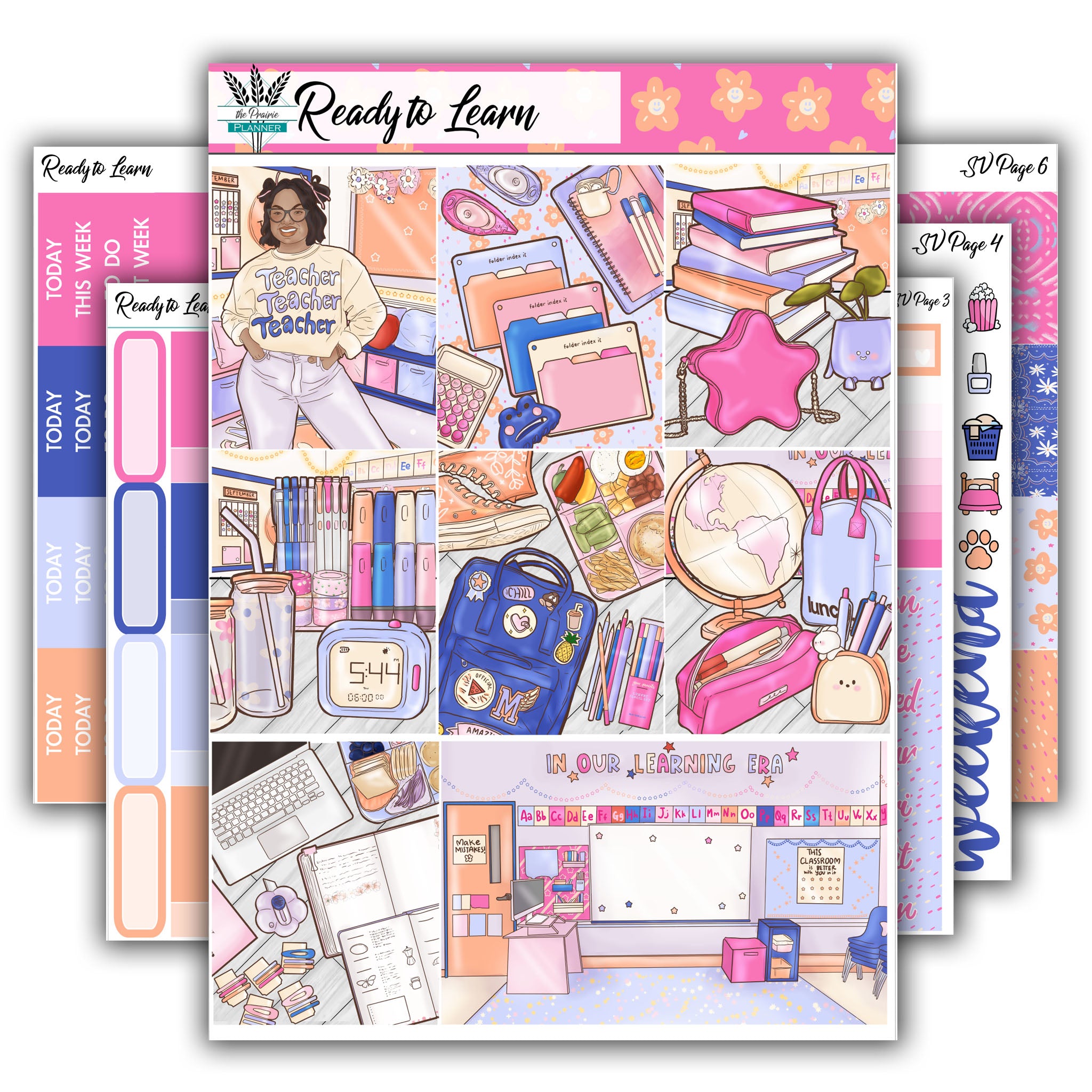 Ready to Learn | Weekly Planner Kit