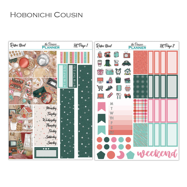 Retro Noel - Hobonichi Kit
