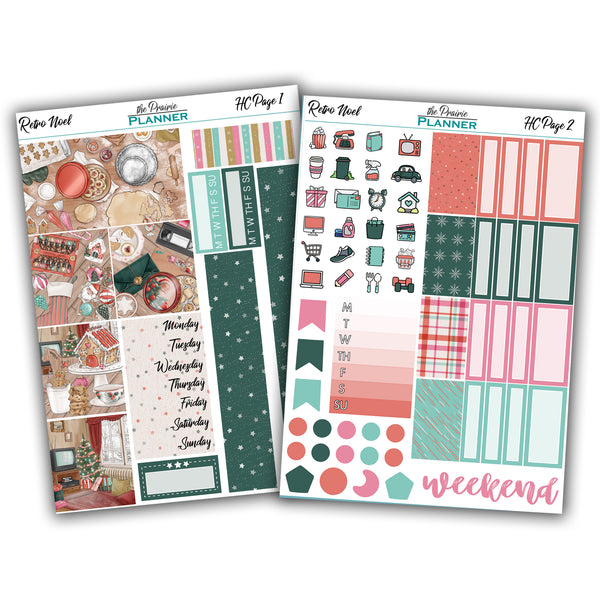 Retro Noel - Hobonichi Kit